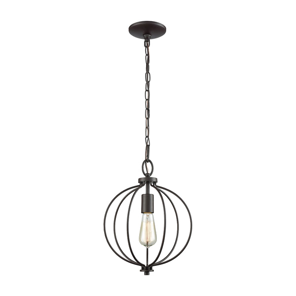 Williamsport 1 Light Pendant In Oil Rubbed Bronze