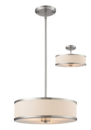 Z-Lite Cameo 3 Light Convertible Pendant 183-16