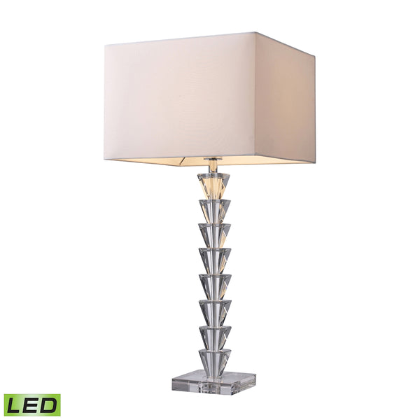 Trump Home Fifth Avenue LED Table Lamp In Clear Crystal