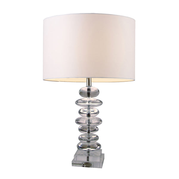Trump Home Madison Table Lamp In Clear Crystal