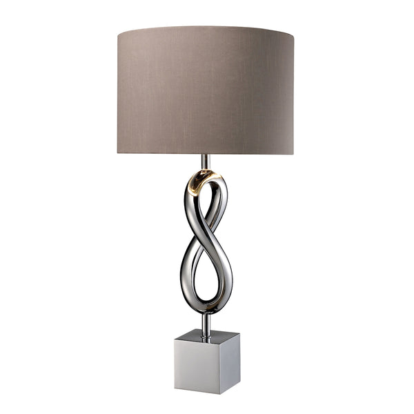 Athens Brass Table Lamp In Chrome