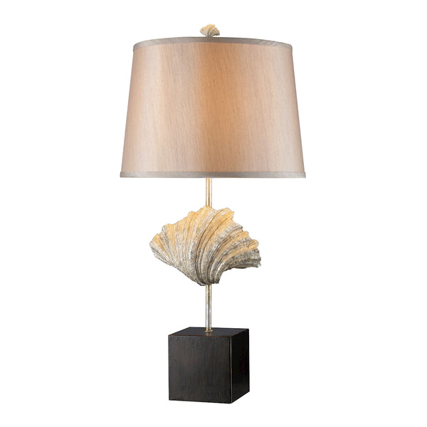 Edgewater Table Lamp In Oyster Shell And Dark Bronze