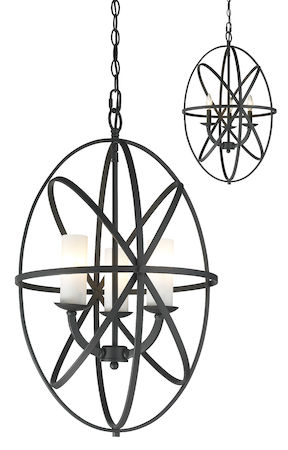 Z-Lite Aranya 3 Light Pendant 6027-3S-BRZ