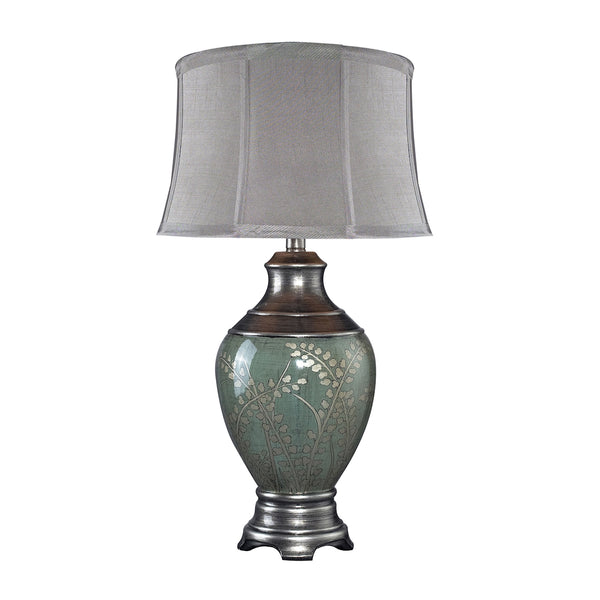 Biltmore Westvale Table Lamp In Handpainted Pinery Green Finish
