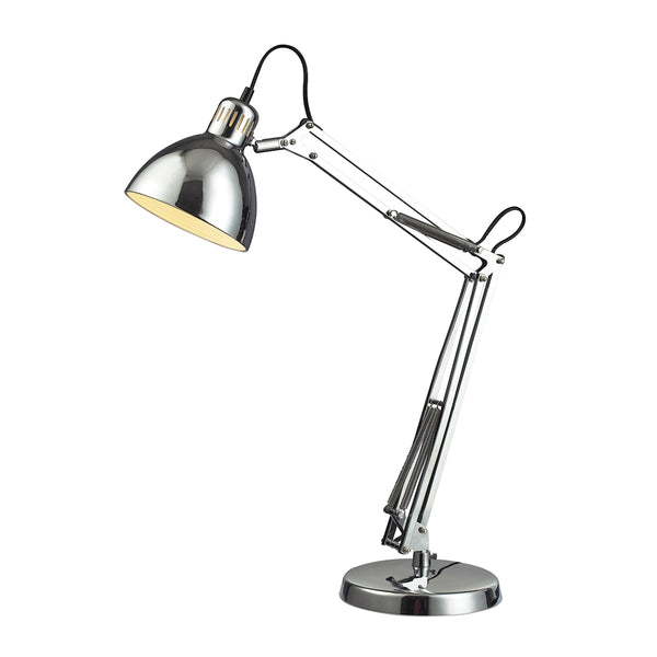 Ingelside Desk Lamp In Chrome With Chrome Shade