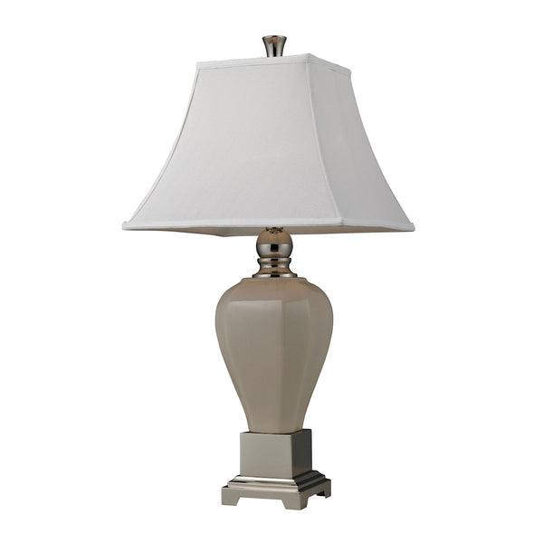 Palmdale Table Lamp In Polished Nickel