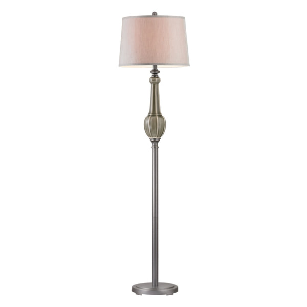 Sailsbury Floor Lamp in Georgia Grey Glaze