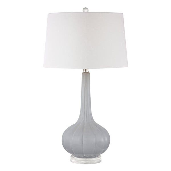 Abbey Lane Ceramic Table Lamp in Pastel Blue