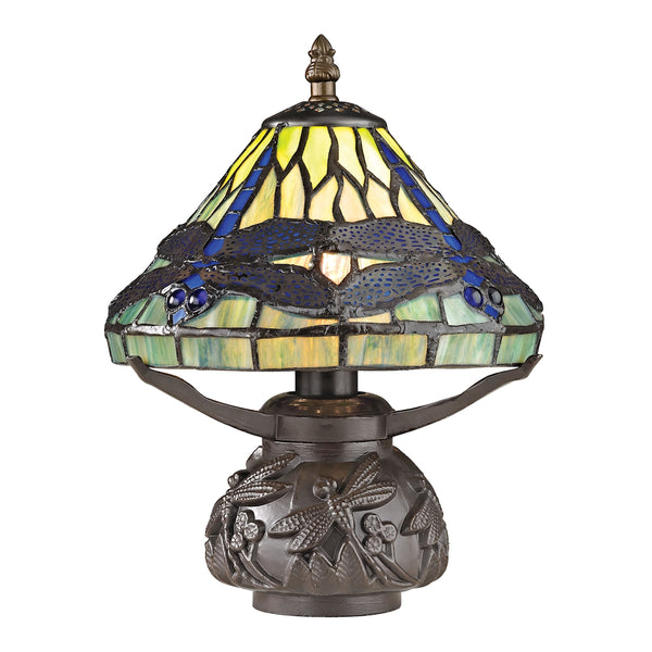 Flintwick Mini Dragonfly Table Lamp in Dark Bronze