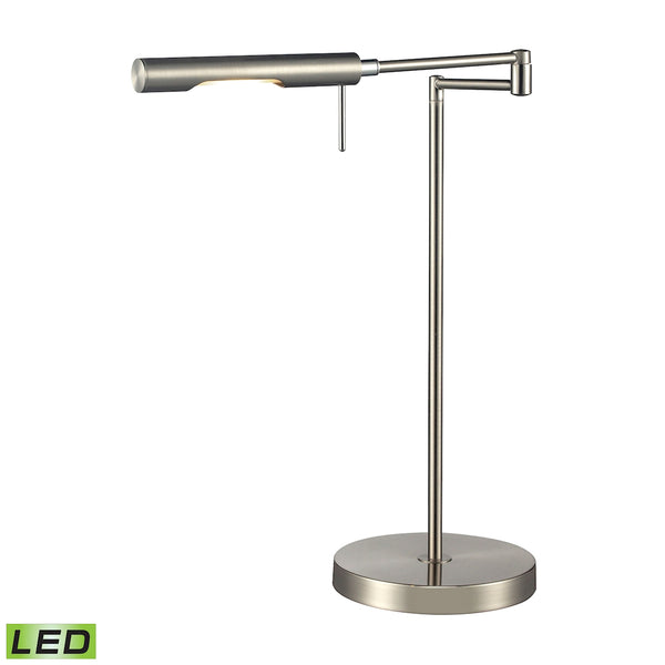 Laonia Adjustable LED Desk Lamp in Polished Chrome