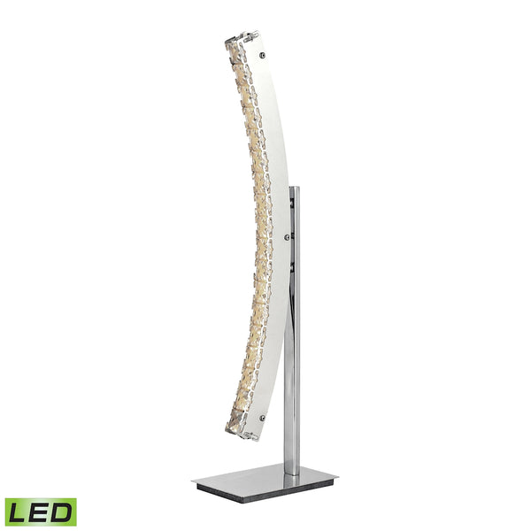Stylo LED Table Lamp in Polished Chrome
