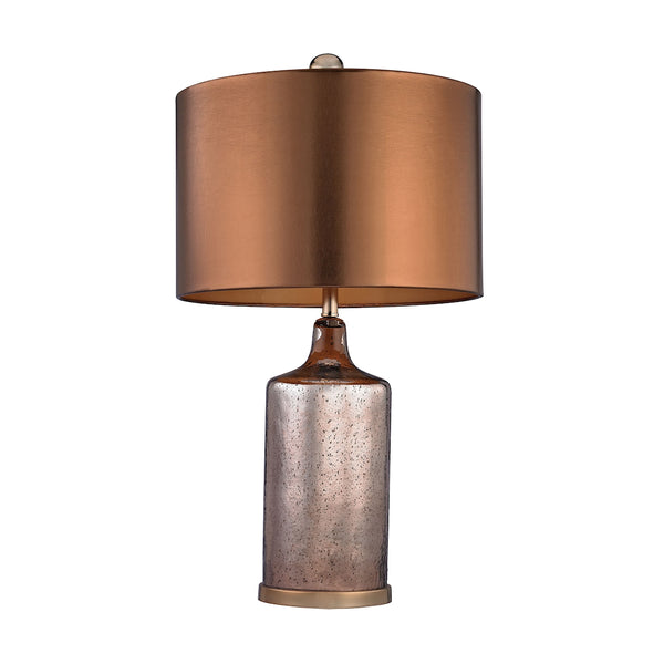 Copper Mercury Lamp With Metallic Shade