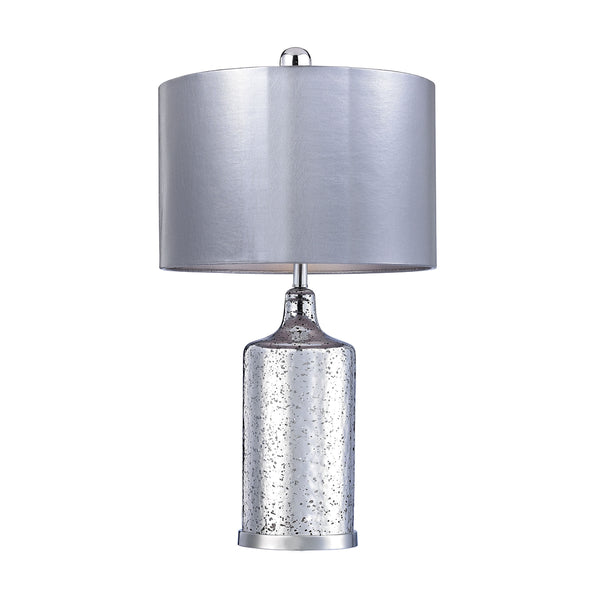 Silver Mercury Table Lamp With Metallic Shade