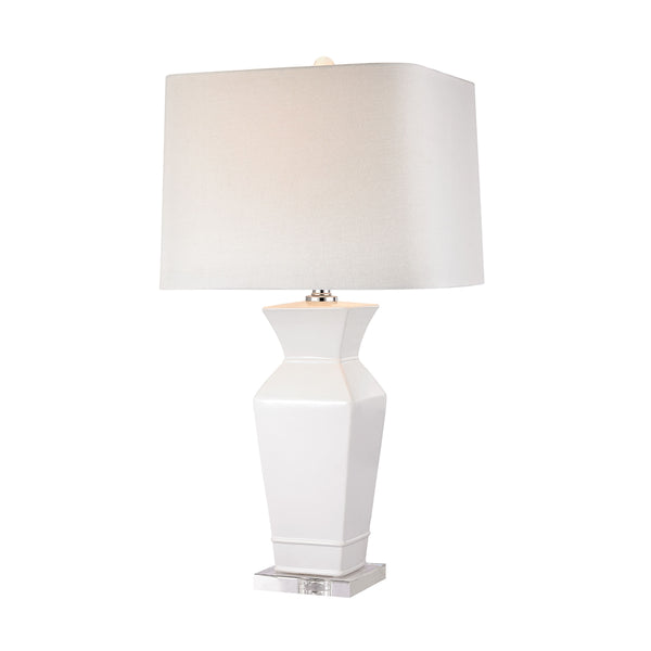Angular Tapered Neck Lamp
