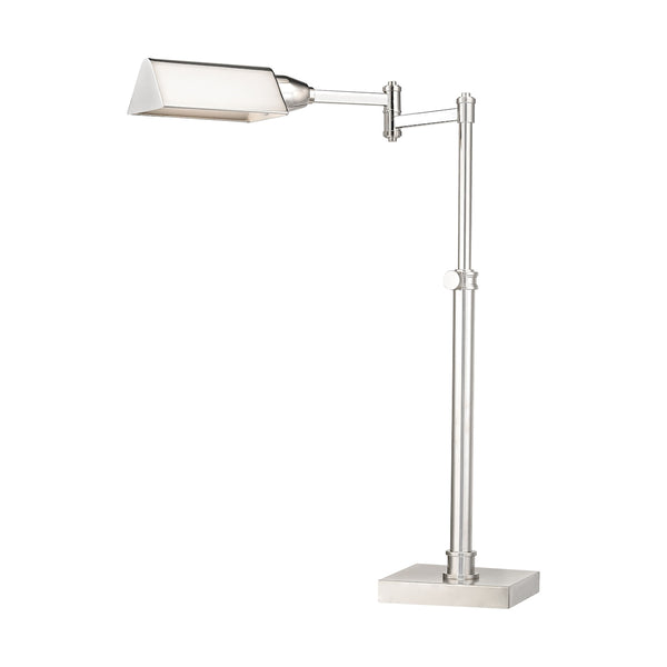 Polished Nickle Desk Lamp