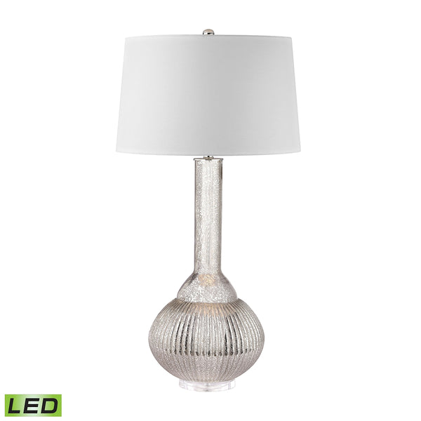 Juju Jar LED Lamp In Antique Mercury