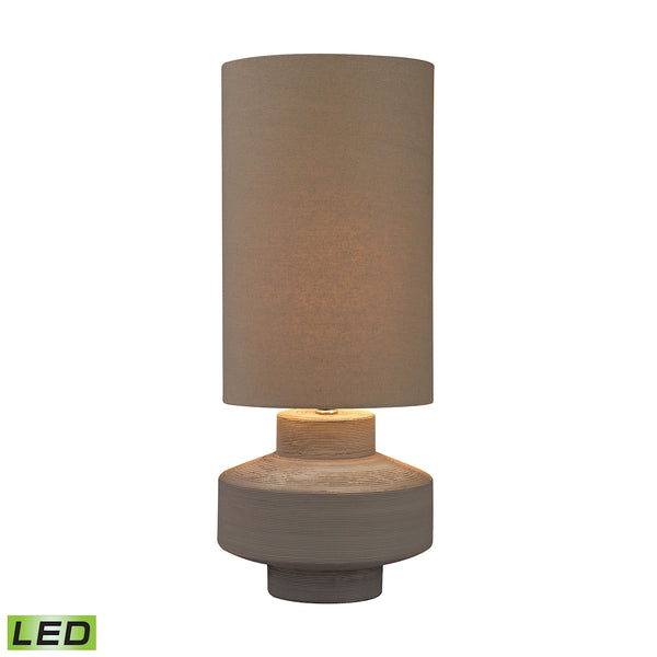 Geometric Brutalist LED Lamp