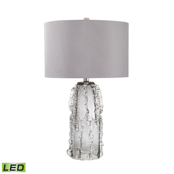 Palais 1 Light LED Table Lamp In Grey Smoke