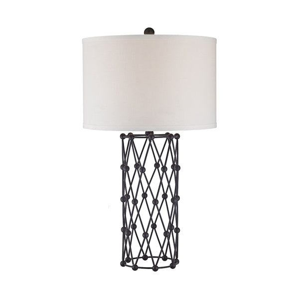 Exposition 1 Light Table Lamp In Bronze