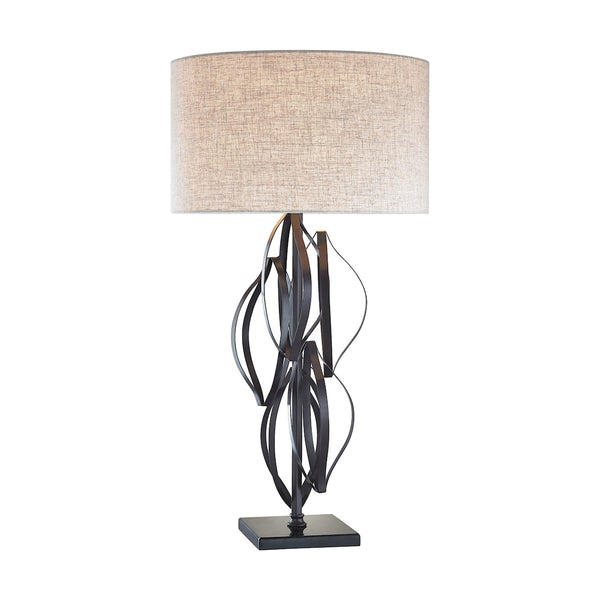 Felix 1 Light Table Lamp In Bronze