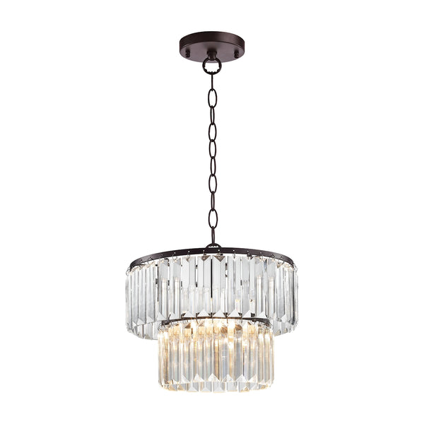 Antoinette 1 Light Pendant In Bronze