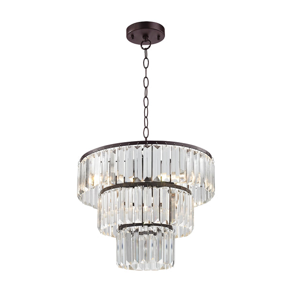 Antoinette 4 Light Pendant In Bronze
