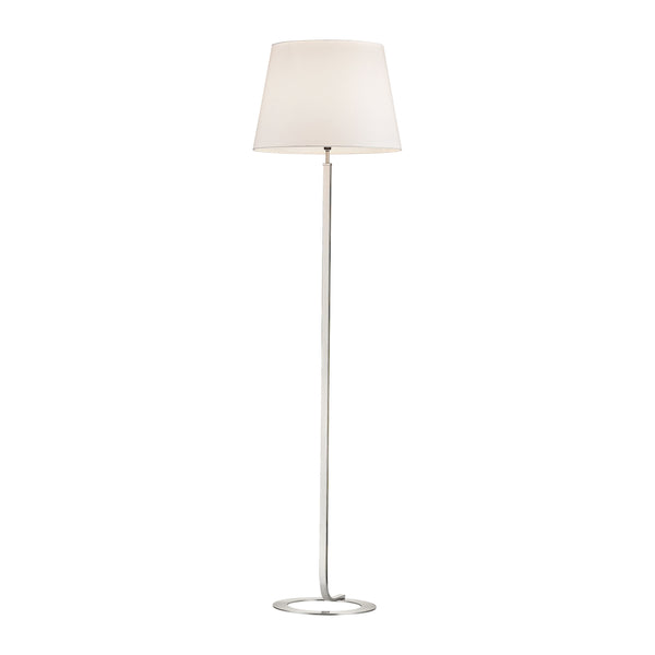 Starkey 1 Light Floor Lamp In Silver