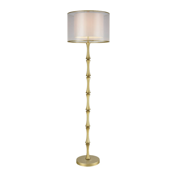 Palais Princier Aged Gold Floor Lamp