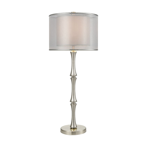 Palais Princier Satin Nickel Table Lamp