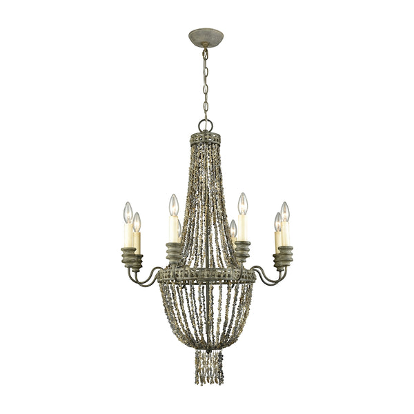 Cote des Basques Shell Chandelier