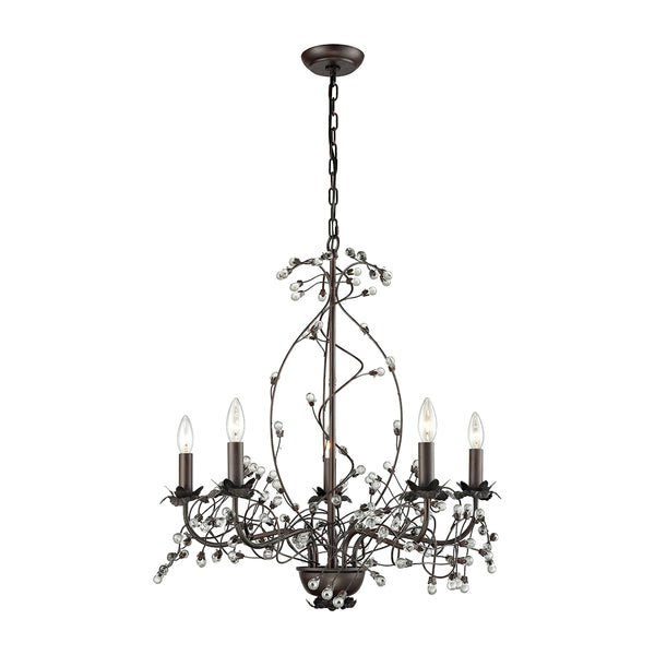 Oberon 5 Light Grande Chandelier