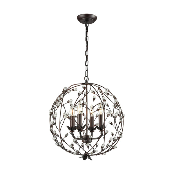 Oberon 4 Light Chandelier