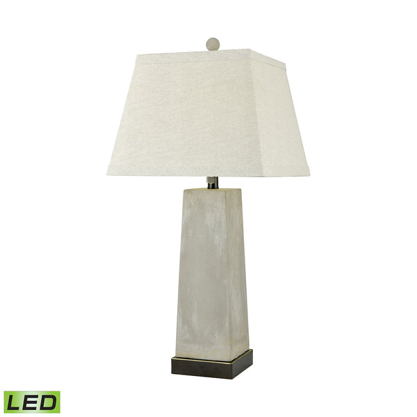 Concrete Blond Table Lamp