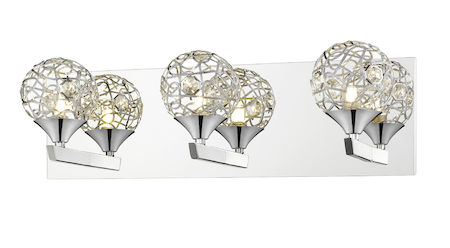 Z-Lite Nabul 3 Light Vanity Light 889CH-3V-LED