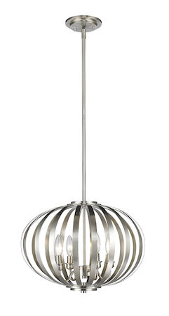 Z-Lite Moundou 4 Light Pendant 438-16BN