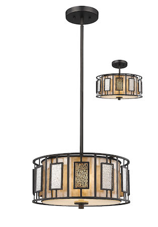 Z-Lite Lankin 3 Light Pendant Z14-54P-C