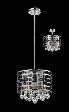 Z-Lite Mirach 6 Light Crystal Chandelier 841CH
