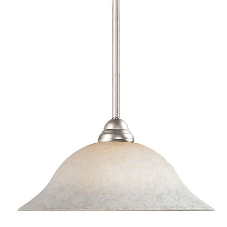 Z-Lite Riviera 1 Light Pendant 2110MP-BN-WM16