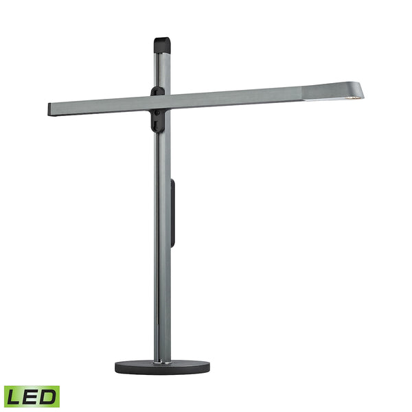 Bilico 1 Light LED Table Lamp In Anodized Blue-Grey