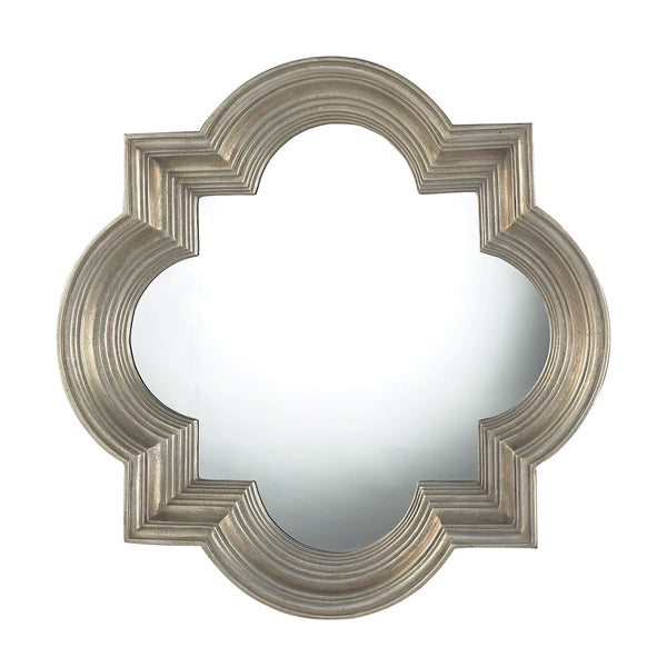 Osbourne Mirror In Muted Silver Leaf