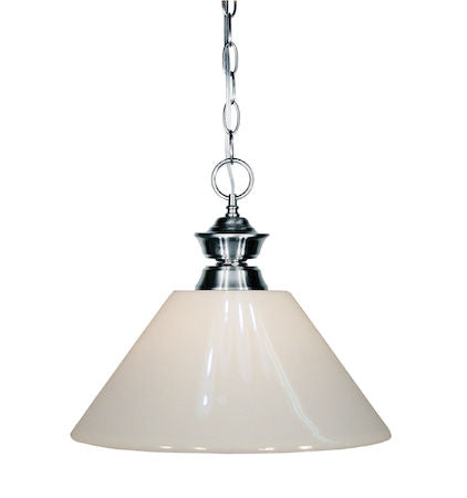 Z-Lite Shark 1 Light Pendant 100701GM-PWH