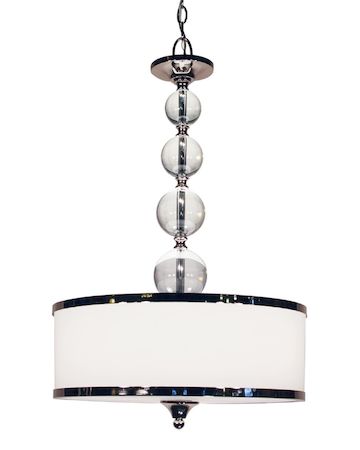 Z-Lite Cosmopolitan 3 Light Pendant 307P-CH