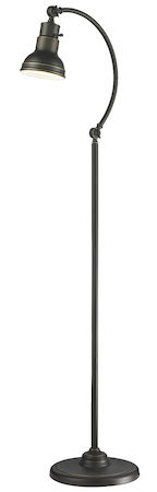 Z-Lite Ramsay 1 Light Floor Lamp FL119-OB