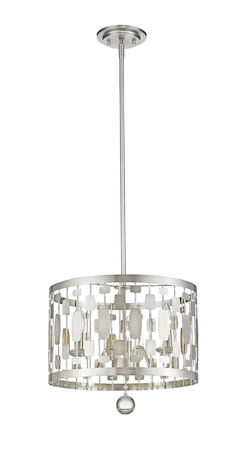 Z-Lite Almet 3 Light Pendant 430D15-BN