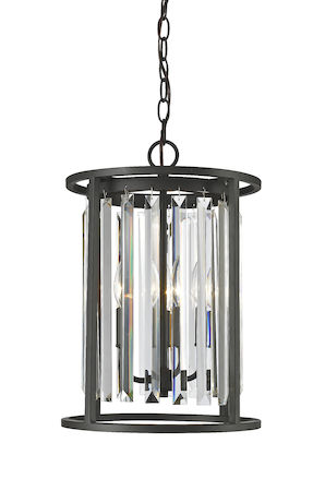 Z-Lite Monarch 3 Light Chandelier 439-3BRZ