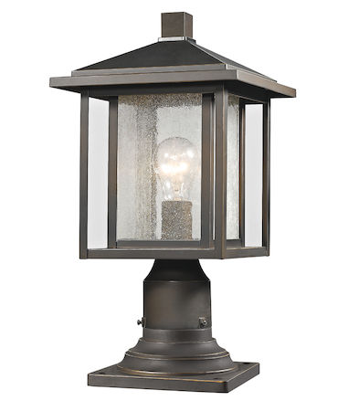 Z-Lite Aspen 1 Light Outdoor 554PHM-554PM-ORB