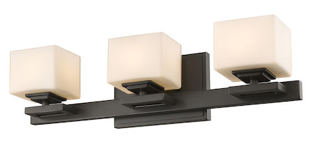 Z-Lite Cuvier 3 Light Vanity Light 1914-3V-BRZ-LED