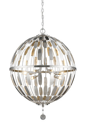 Z-Lite Almet 6 Light Pendant 430B24-BN