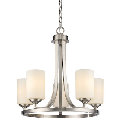 Z-Lite Bordeaux 5 Light Chandelier 435-5BN