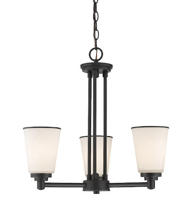 Z-Lite Jarra 3 Light Chandelier 432-3BRZ